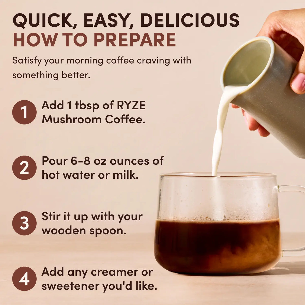 Mushroom Coffee Ritual Set